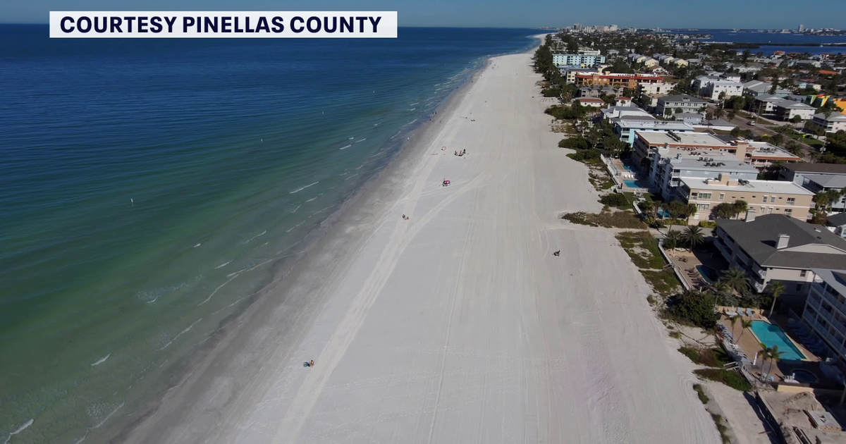 Pinellas County leaders celebrate completion of $126 million beach