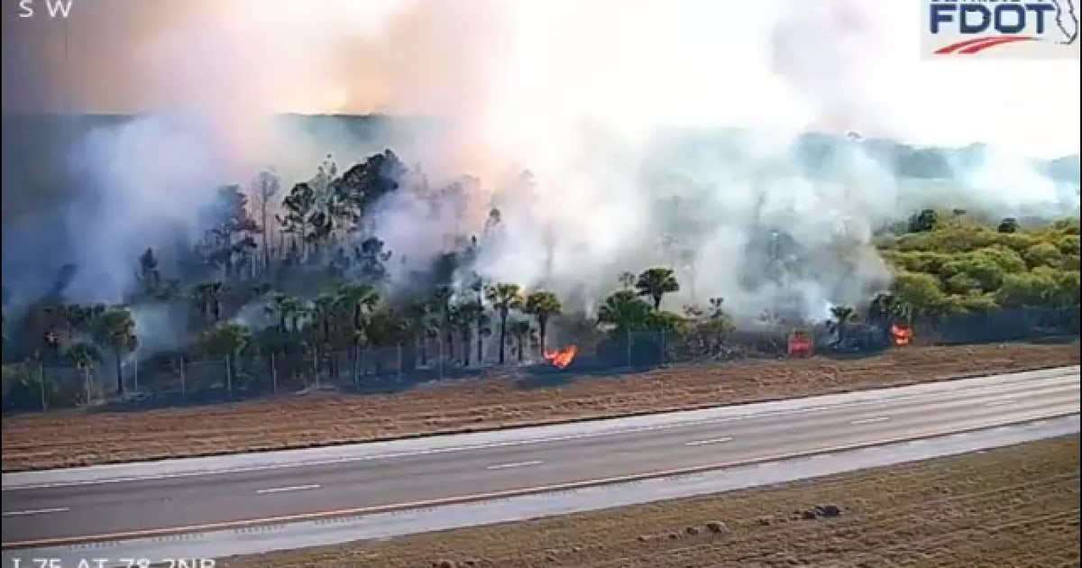 Florida wildfire that torched 25,000 acres to cause smoke in Highlands County