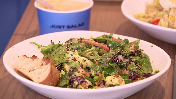 Salad as fast food is a simple healthy option in South Tampa