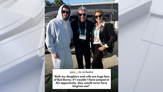 Sarasota conductor appears in Bad Bunny’s halftime show: 'The music feels like home'