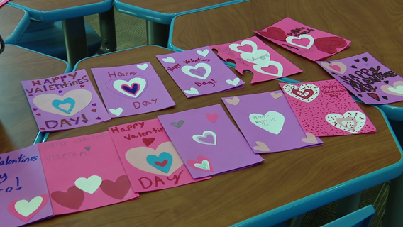 Tampa kids create Valentine's Day cards to share love with others