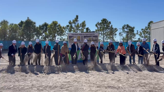 St. Pete breaks ground on largest affordable housing project at former Tibbetts Lumber site