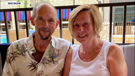 Florida man regains voice to surprise wife after both survive cancer: 'I love you'