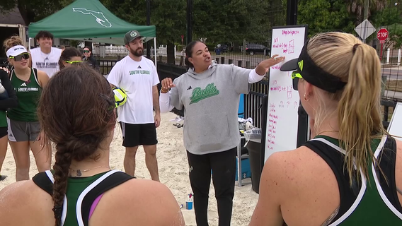 USF beach volleyball excited to kick off inaugural season