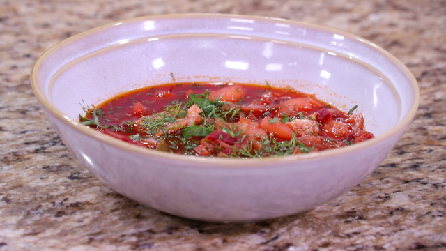 Dinner DeeAs recipe: Traditional Ukrainian Borscht