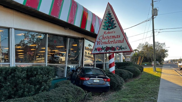 Car loses control, crashes into Clearwater Christmas shop: First responders