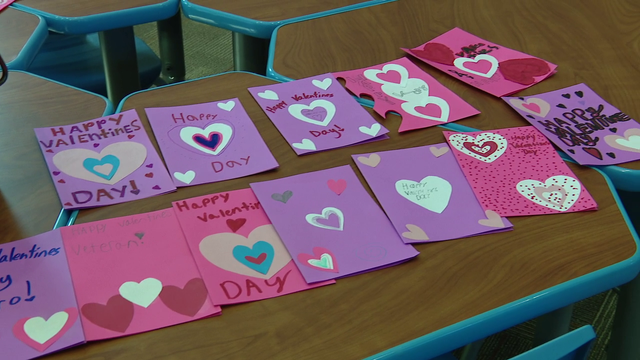 Tampa kids create Valentine's Day cards to share love with others