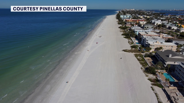 Pinellas County leaders celebrate completion of $126 million beach renourishment project