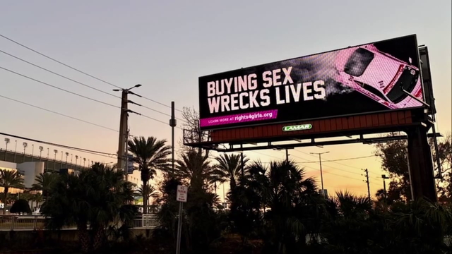 'Sex buying isn’t a game': Billboards target human trafficking demand during Daytona 500