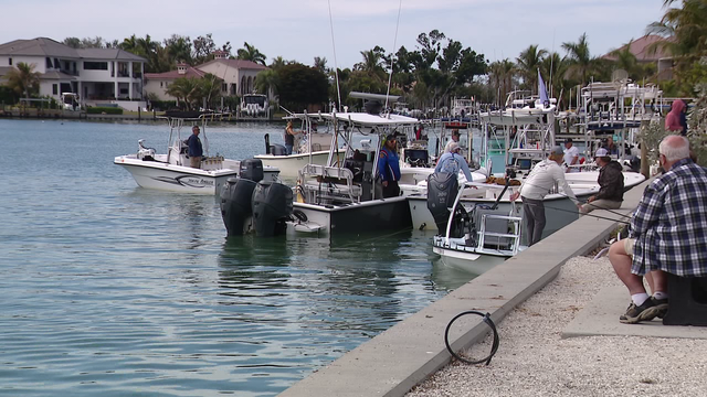 Sarasota County charter boat captains protest program requiring permits to pick up customers at county parks