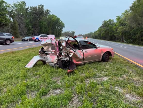 Several hospitalized after multi-vehicle crash in Brooksville: HCFR