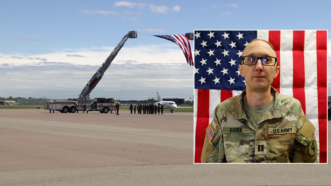 Polk County honors fallen Army Maj. Cody Khork as remains return to Lakeland airport