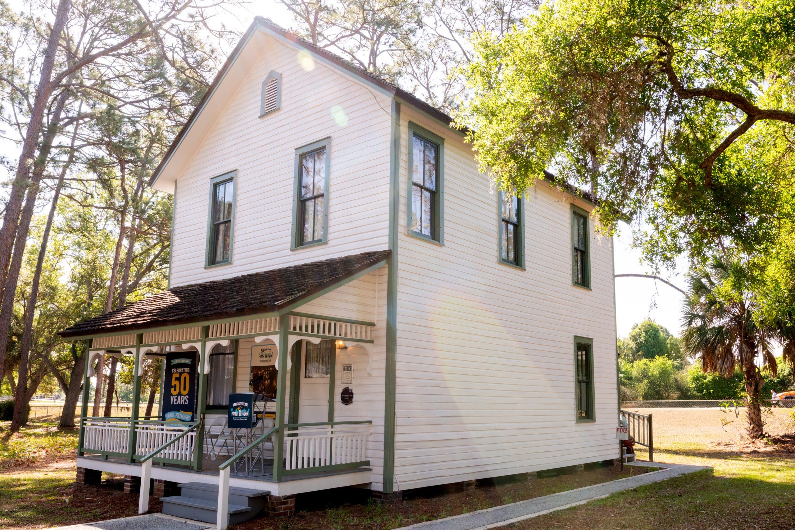 Two homes in Heritage Village become historic landmarks