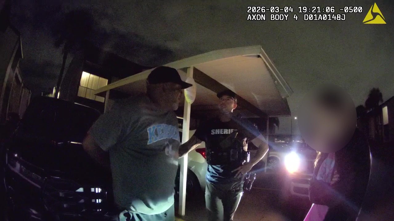 Body camera video shows moments a fugitive wanted for 12 years is caught living in St. Petersburg