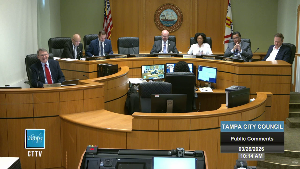 Tampa residents air energy cost frustrations at city council meeting