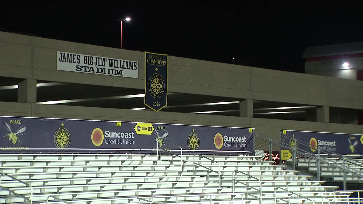 Tampa Bay Sun unveil championship banner during Women’s Empowerment Night