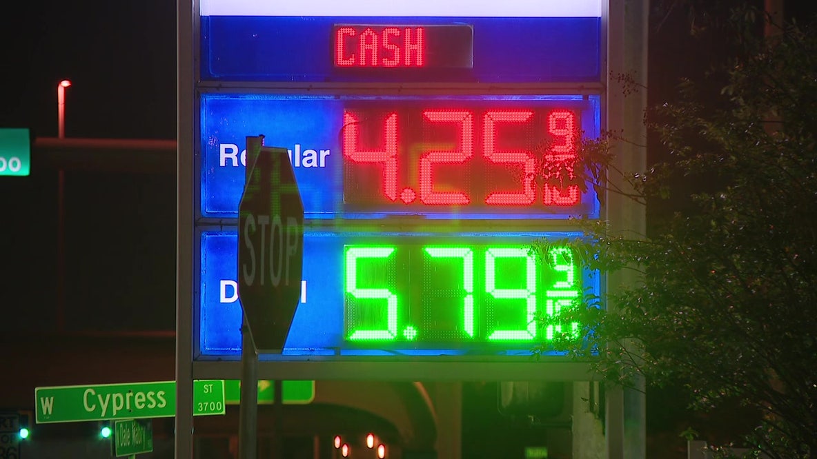 Gas prices surge above $4 in Tampa Bay Area as global conflict drives oil costs higher