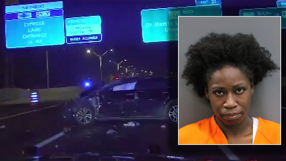 Tampa woman accused of DUI, assaulting troopers after 132 mph chase ends in serious rollover crash: FHP