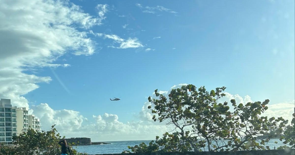 Coast Guard searching for missing man swept away trying to rescue distressed swimmer off Puerto Rico