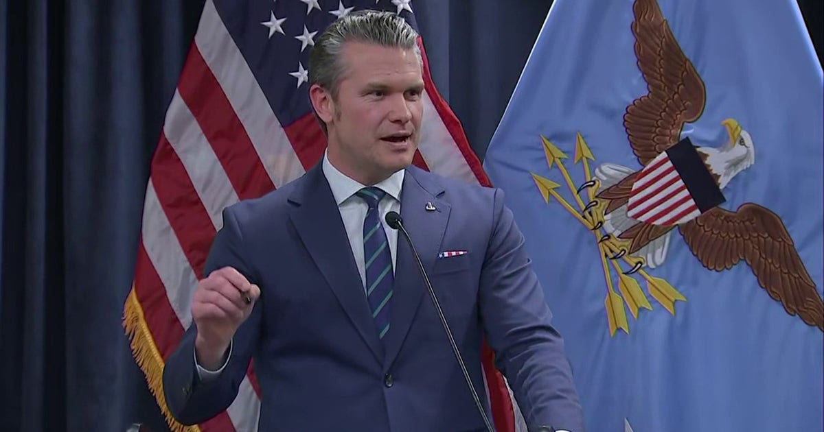 Defense Secretary Hegseth Updates on Iran War from CENTCOM