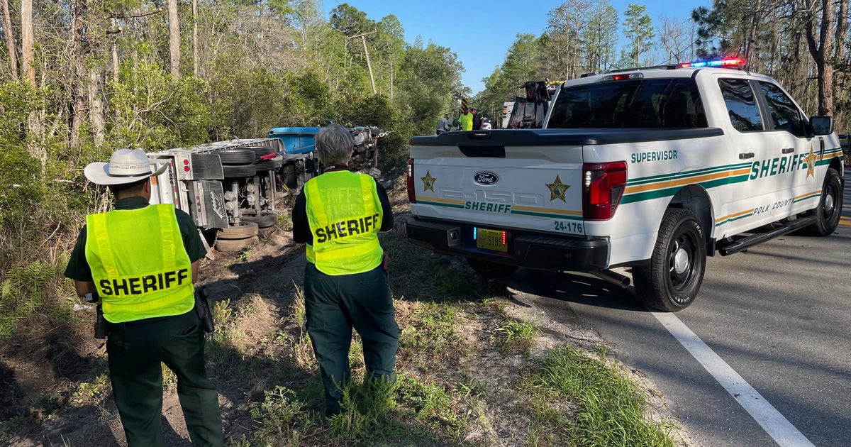 Semi-truck driver killed in Polk County crash: PCSO | FOX 13 Tampa Bay