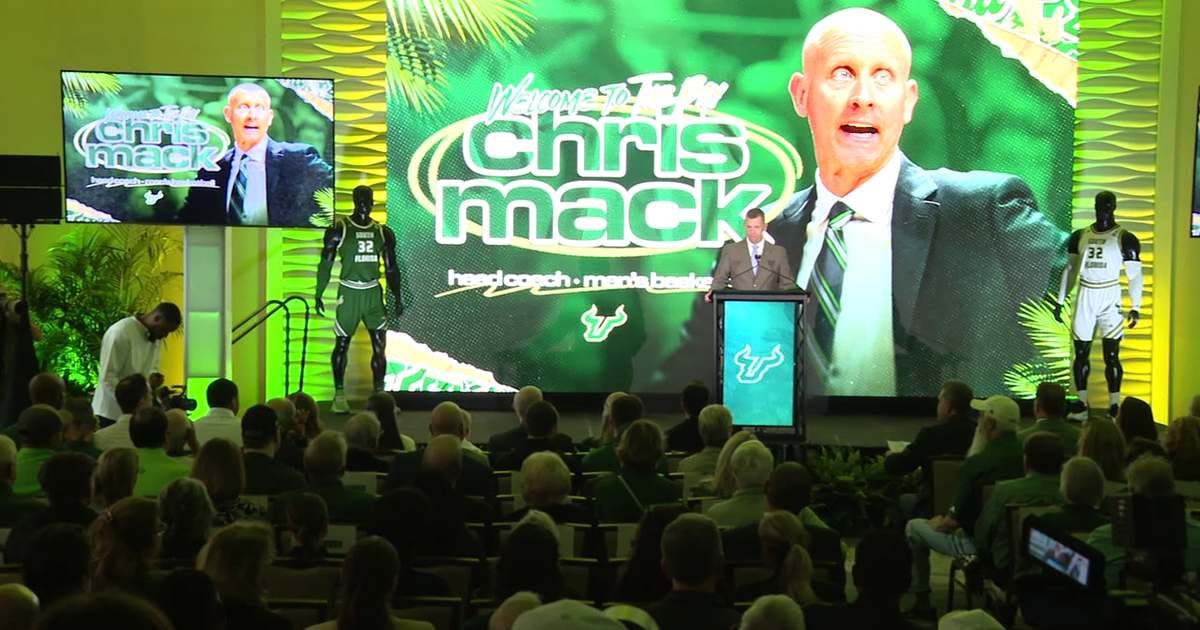 Newly introduced USF men's basketball coach Chris Mack ready to build on program's recent success