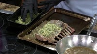 Chef Rachel Hargrove's roasted rack of spring lamb