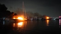 Three boats damaged after fire at Tampa Yacht and Country Club: Officials