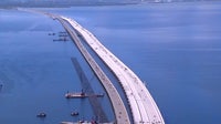 Howard Frankland Bridge northbound lanes to close Tuesday night