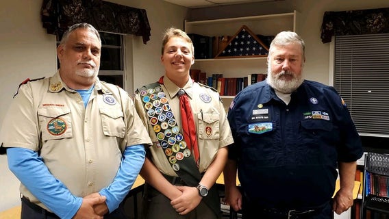 Tampa teen achieves rare scouting 'trifecta': 'It taught me everything I know about leadership'