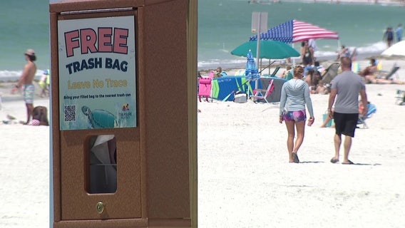 Treasure Island offering free trash bags to help curb litter, just in time for spring break season