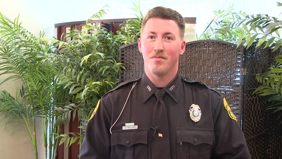 Clearwater police officer honored after two life-saving rescues just weeks apart