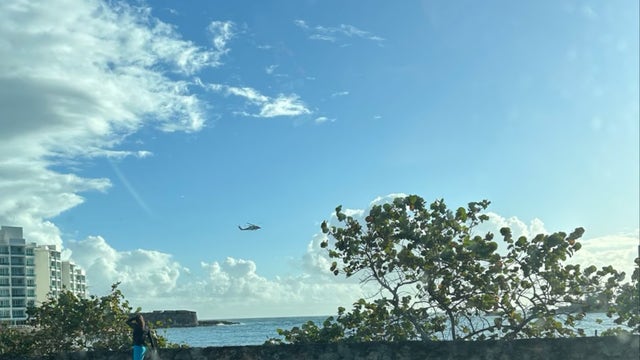 Coast Guard searching for missing man swept away trying to rescue distressed swimmer off Puerto Rico