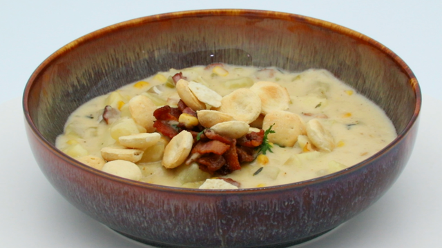 Dinner DeeAs recipe: Shellfish-Free Fish Chowder - A Creamy Classic