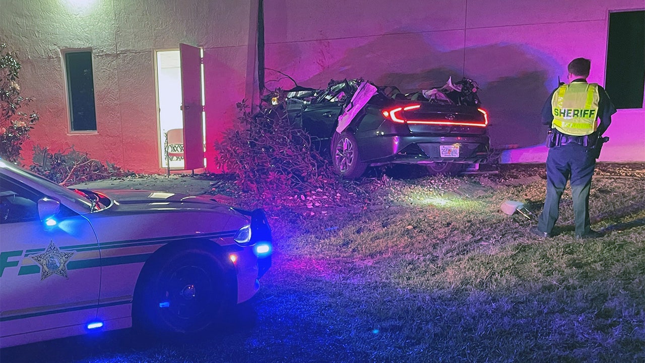 Florida woman killed after car hits and goes under semi-truck, crashes into church near Haines City: PCSO
