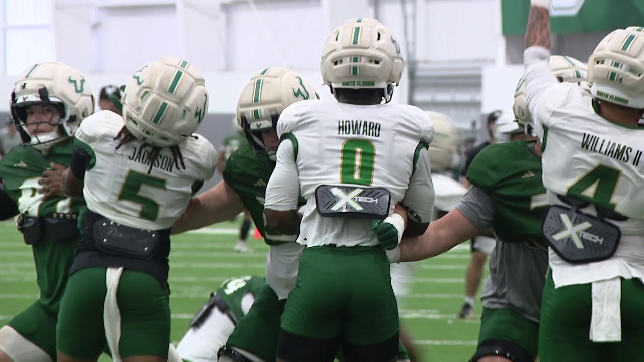 USF linebacker Grayson 'Pup' Howard embraces fresh start after 2 years as a Florida Gator