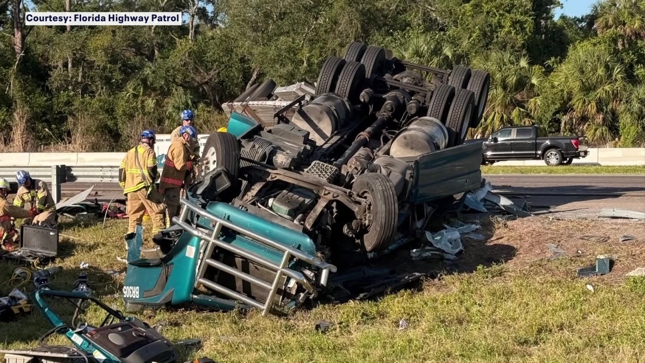 Florida teen arrested following deadly I-75 hit-and-run crash in Manatee County: FHP