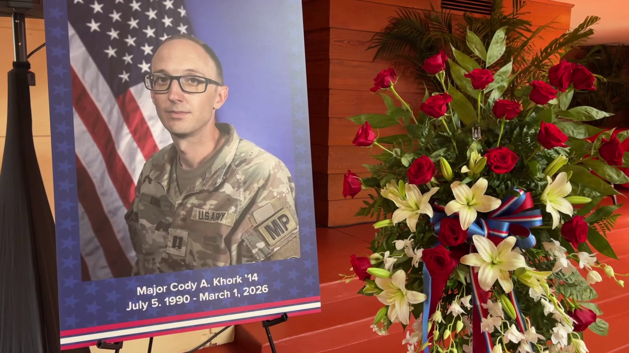 Florida Southern College memorializes Maj. Kody Khork: 'Building better people'