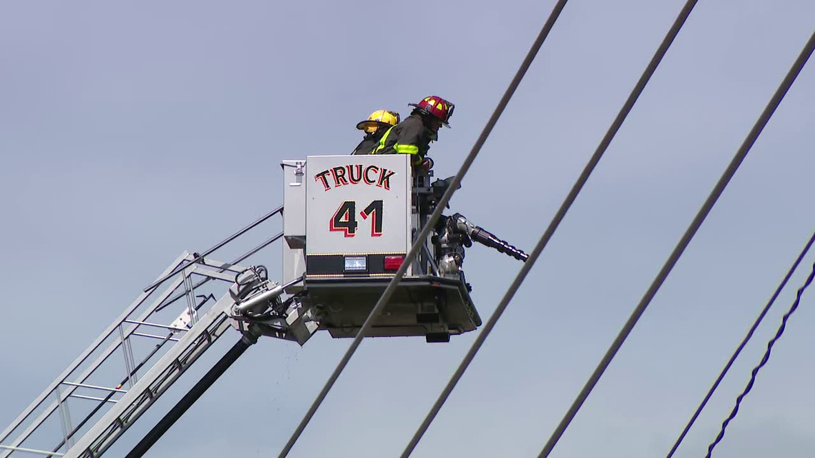Fire crews working to extinguish brush fire in Largo