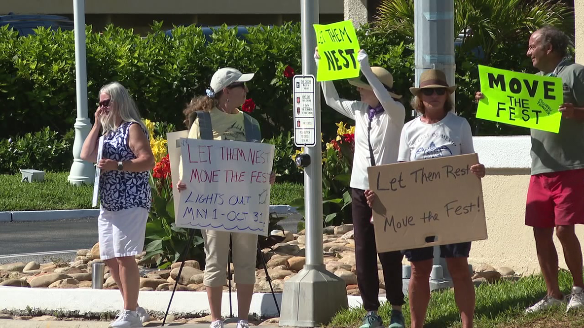 Florida nonprofit demands resort move Country Thunder concert off the beach amid permit, environment concerns