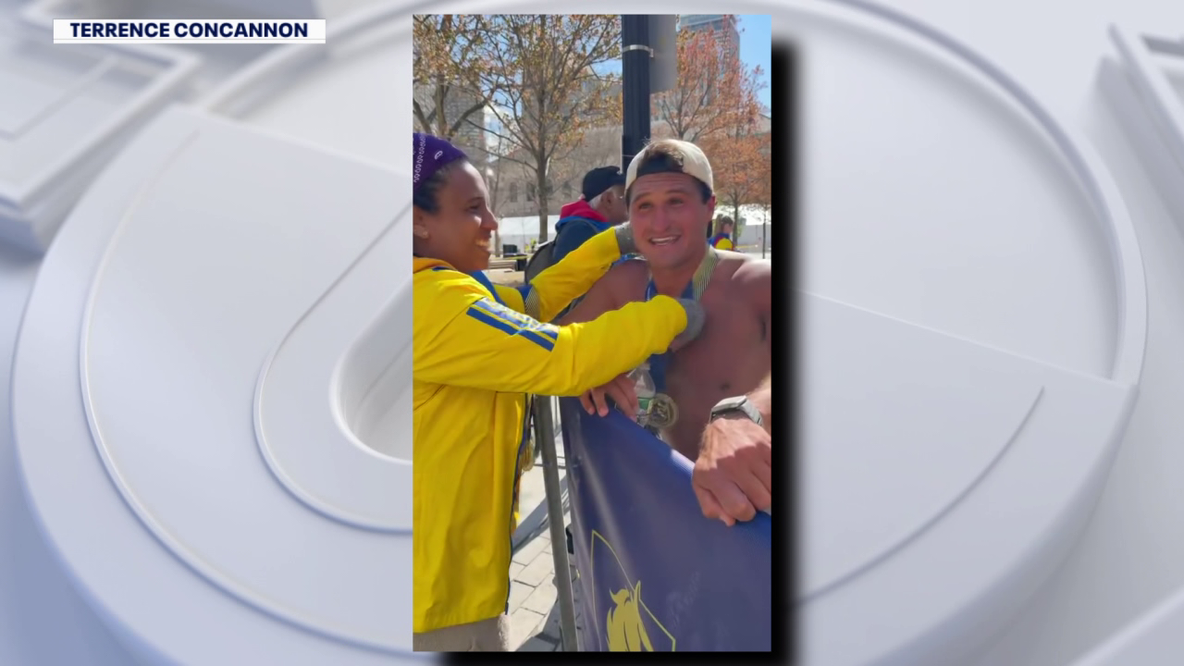 Social media influencer 'Tampa Terrence' runs Boston Marathon barefoot for charity