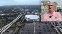Beloved fan host Bruce Reynolds returns to Tropicana Field after Hurricane Milton damage for his 17th season