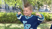 Meet Lincoln Moore: 4-year-old 'hype kid' taking Tampa Bay Lightning games by storm