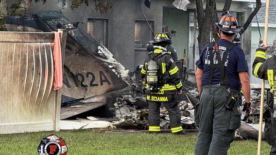 Plane crash in Wesley Chapel neighborhood kills one: PCFR