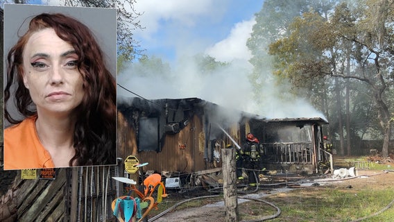 Florida woman trying to rekindle marriage accused of torching husband’s home: Affidavit