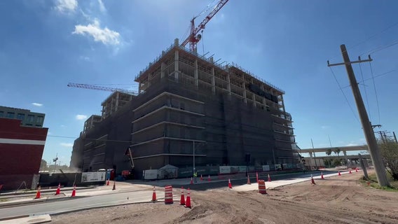 Gasworx development celebrates topping-off for Olivette