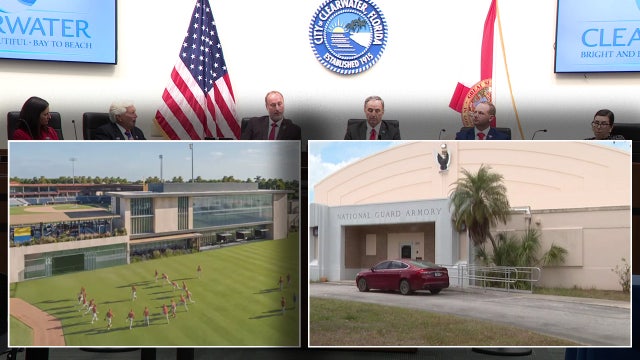 Clearwater backs $30M BayCare Ballpark funding package, residents push back on National Guard Armory sale