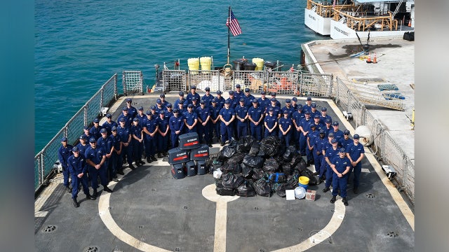U.S. Coast Guard seizes over 3.8K pounds of cocaine after operations in international waters
