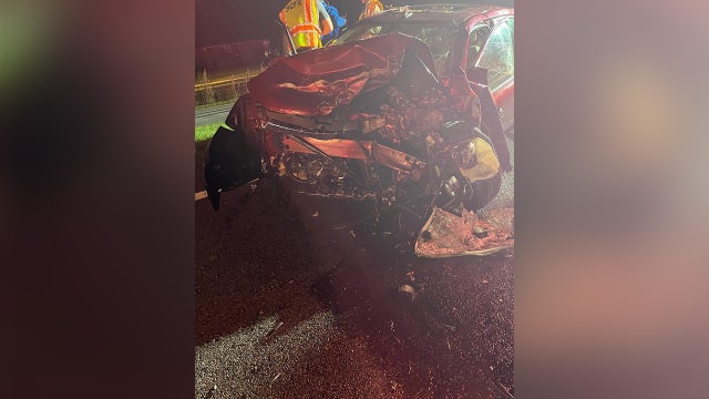 Two hospitalized after crash in Brooksville: HCFR