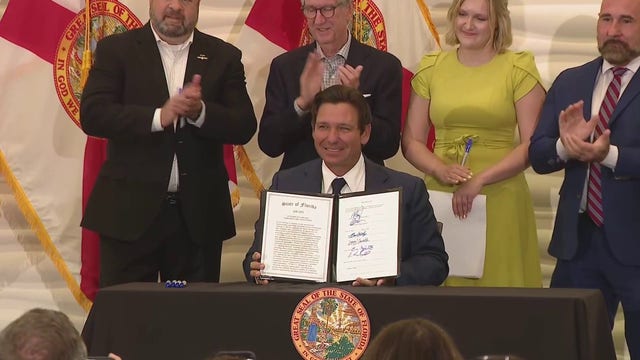 Gov. DeSantis signs Florida law targeting terrorist groups, protecting constitutional rights over foreign law